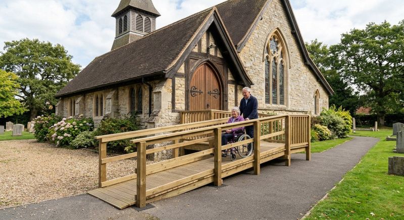 Church Ramp Installation in Kansas City, KS
