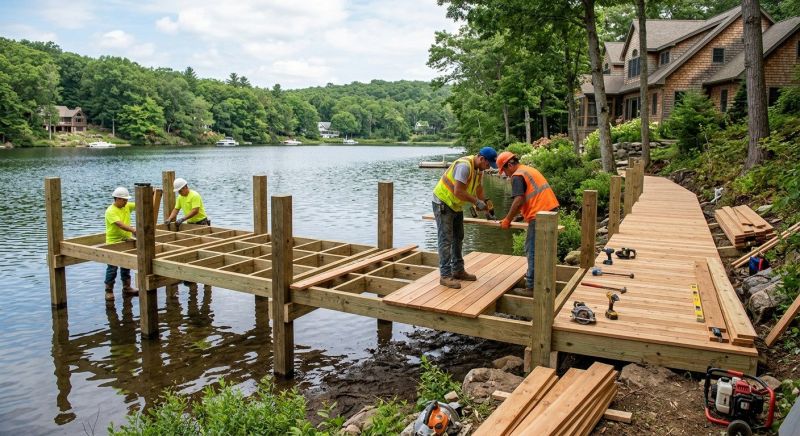 Water Dock Installation in Olathe, KS