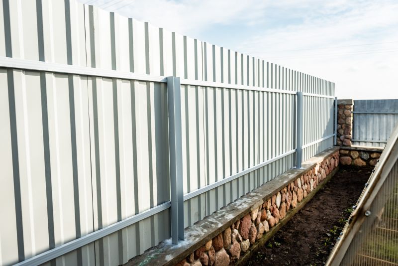 Black Metal Fence Installation in South Houston, TX
