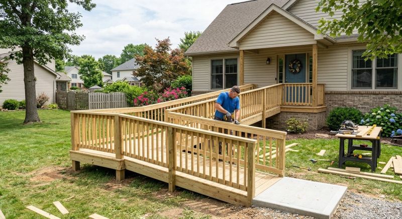Church Ramp Installation in Kansas City, KS