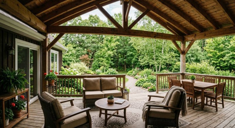 Covered Deck Installation in Norwalk, CT