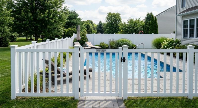 Pvc Pool Fence Installation in Pearland, TX